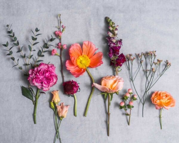 sour-cherry-Mothers-Day-Bouquet-flat-lay